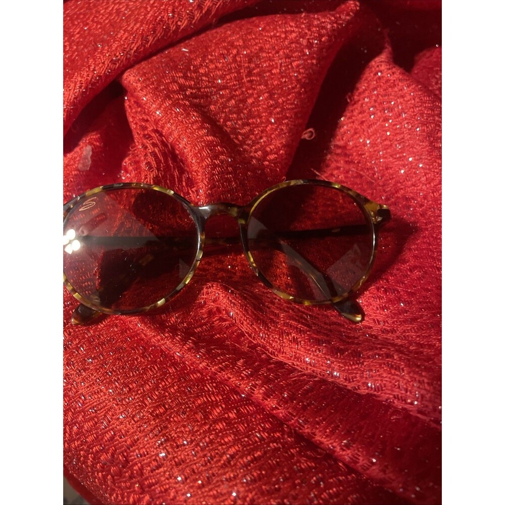 vintage serengeti sunglasses Tortoise Shell Brown Amber Lens Etched S